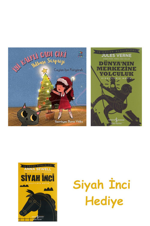 İyi Kalpli Cadı Çiki - Yılbaşı Sürprizi + Dünyanın Merkezine Yolculuk + Siyah İnci Hediye