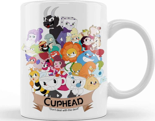 Cuphead 05 Kupa Bardak Porselen