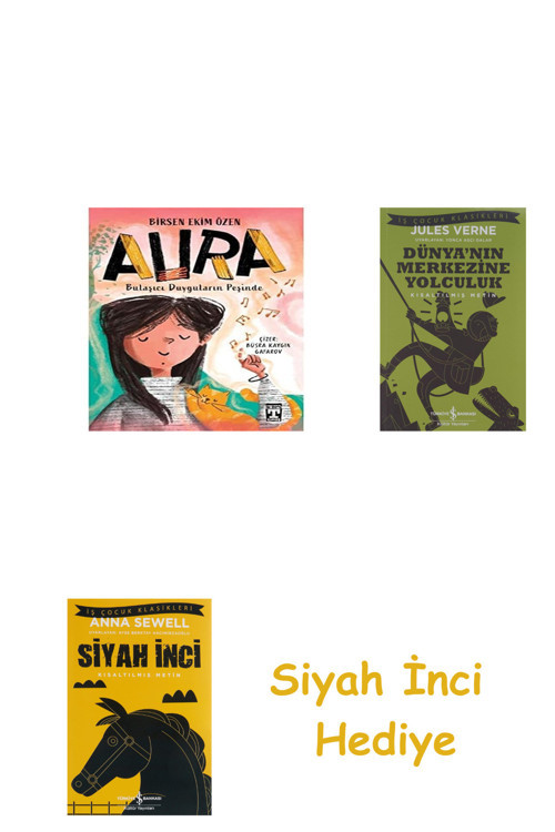 Aura: Bulaşıcı Duygular Peşinde + Dünyanın Merkezine Yolculuk + Siyah İnci Hediye