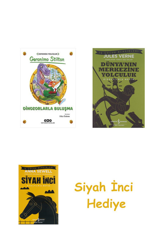 Dinozorlarla Buluşma: Zamanda Yolculuk + Dünyanın Merkezine Yolculuk + Siyah İnci Hediye
