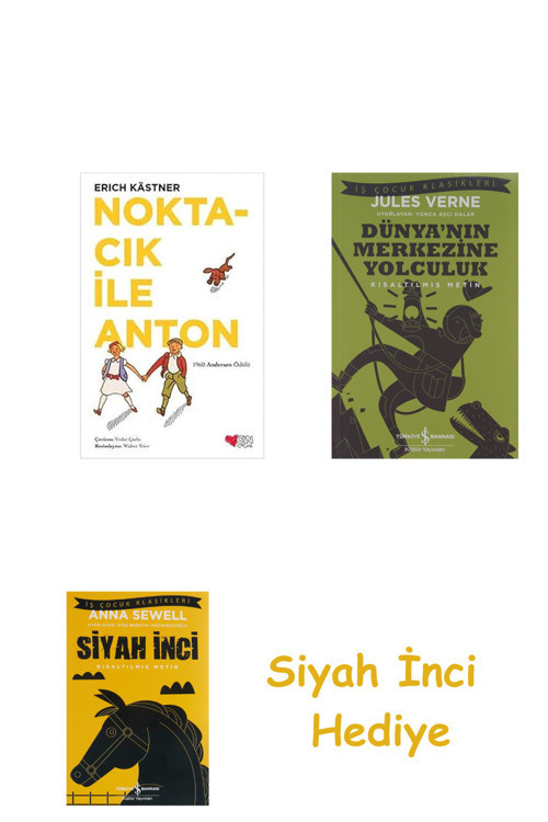 Noktacık İle Anton + Dünyanın Merkezine Yolculuk + Siyah İnci Hediye