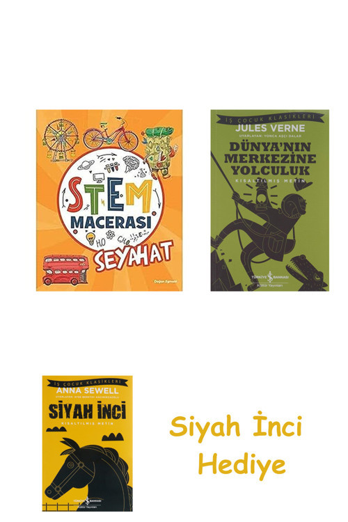 Stem Macerası - Seyahat + Dünyanın Merkezine Yolculuk + Siyah İnci Hediye
