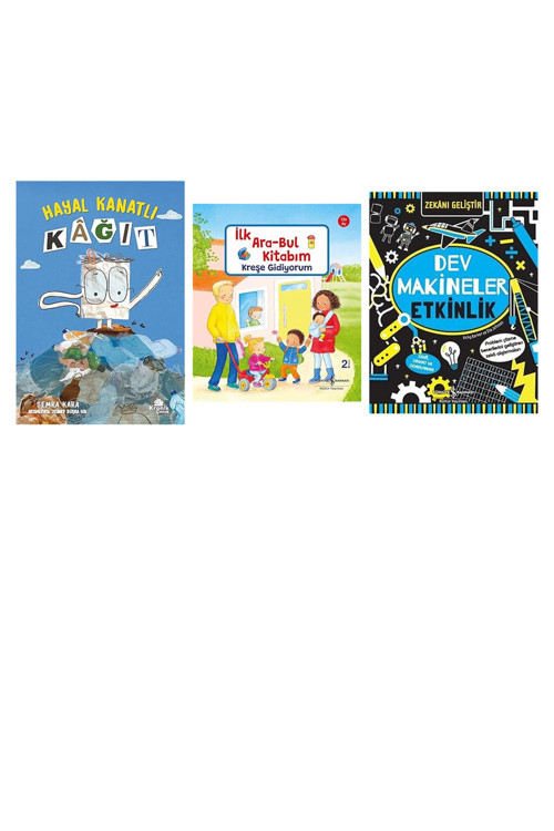 Hayal Kanatlı Kağıt... +2 Çocuk Kitabı
