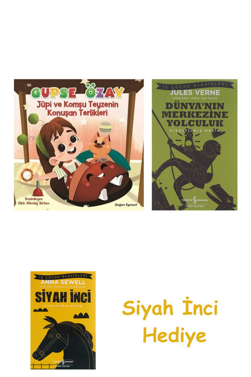 Jüpi Ve Komşu Teyzenin Konuşan Terlikleri + Dünyanın Merkezine Yolculuk + Siyah İnci Hediye