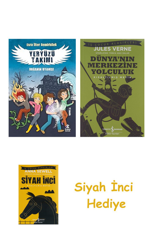 Yeryüzü Takımı - Doğanın Uyanışı + Dünyanın Merkezine Yolculuk + Siyah İnci Hediye
