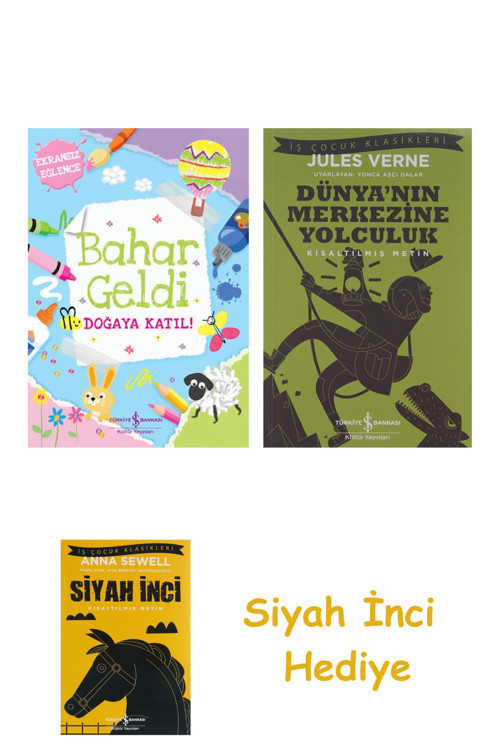 Bahar Geldi - Doğaya Katıl!: Ekransız Eğlence + Dünyanın Merkezine Yolculuk + Siyah İnci Hediye