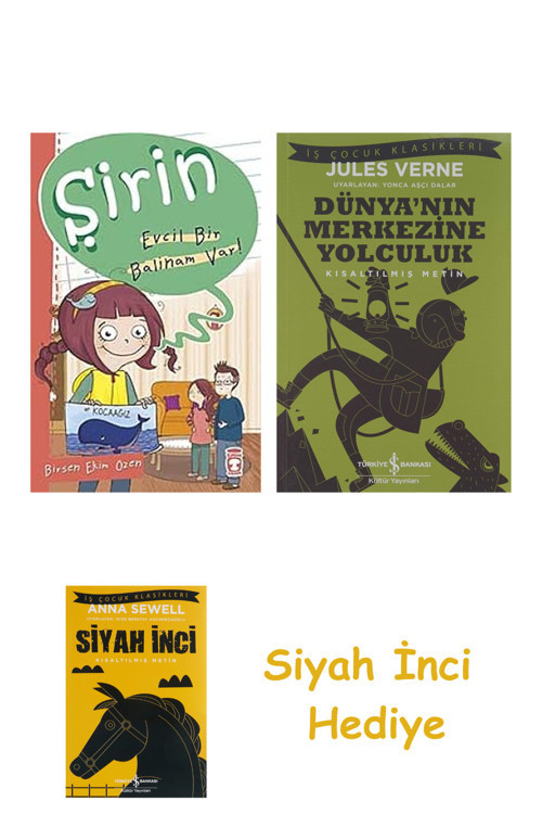 Şirin - Evcil Bir Balinam Var + Dünyanın Merkezine Yolculuk + Siyah İnci Hediye