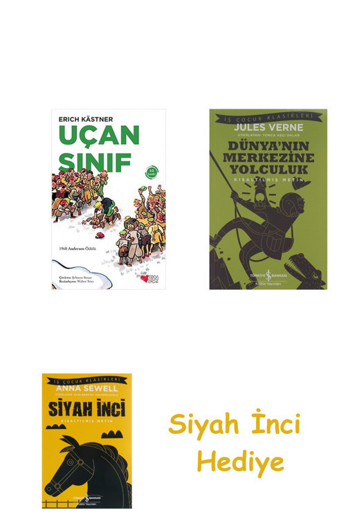 Uçan Sınıf: 1960 Andersen Ödülü + Dünyanın Merkezine Yolculuk + Siyah İnci Hediye