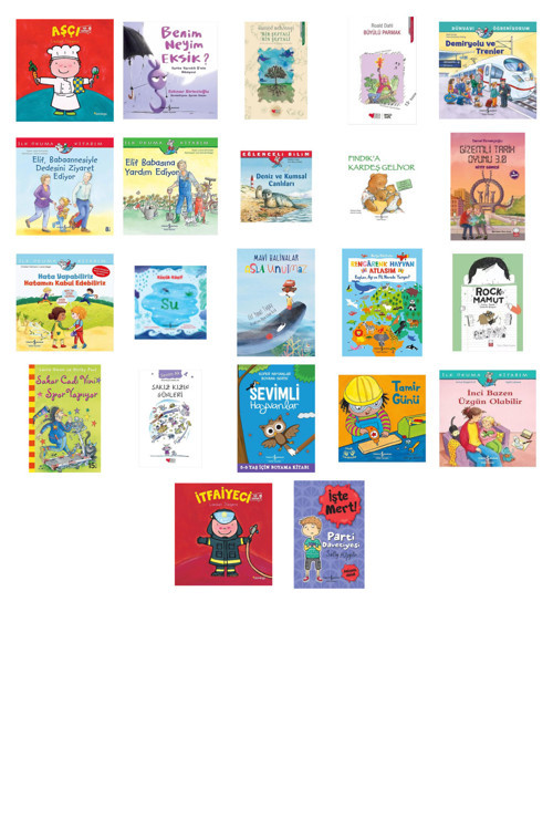 Aşçı Ne Yapar? + 21 Kitap (Set)