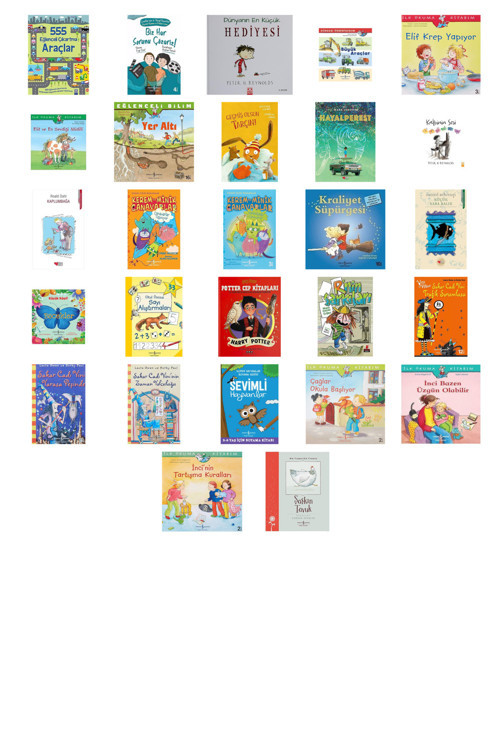 555 Eğlenceli Çıkartma - Araçlar + 26 Kitap (Set)