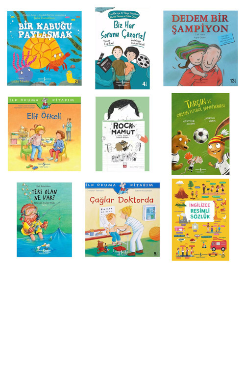 Bir Kabuğu Paylaşmak + 8 Kitap (Set)