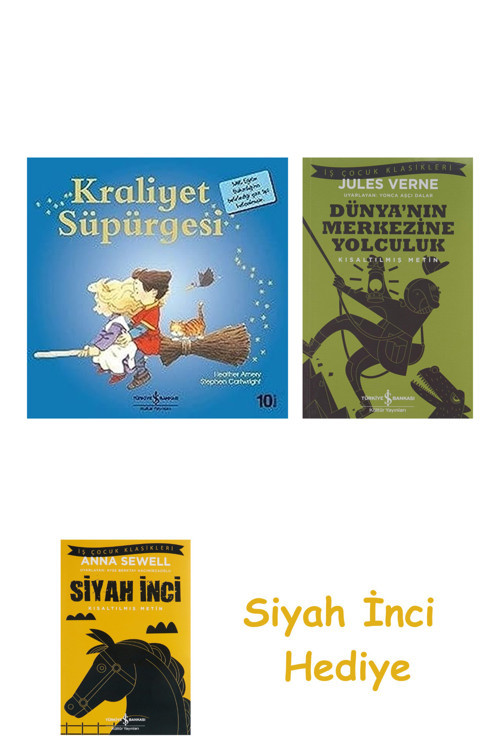 Kraliyet Süpürgesi + Dünyanın Merkezine Yolculuk + Siyah İnci Hediye