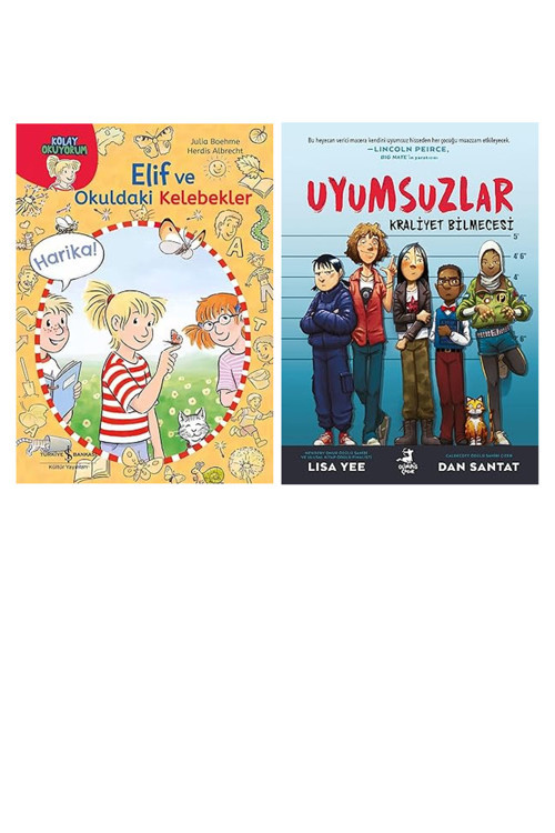 Elif Ve Okuldaki Kelebekler... +1 Çocuk Kitabı
