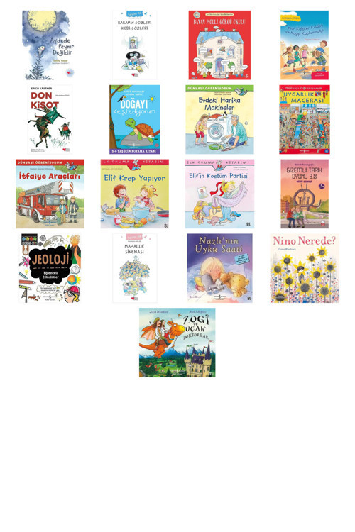 Aydede Peynir Değildir + 16 Kitap (Set)