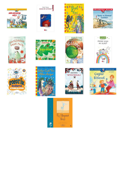 Arkadaşım Aşçı: Dünyayı Öğreniyorum + 12 Kitap (Set)