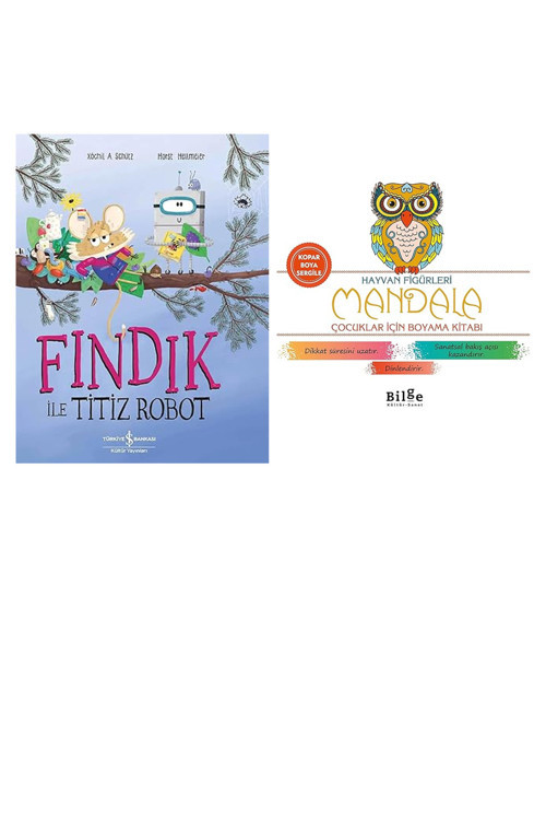 Fındık İle Titiz Robot... +1 Çocuk Kitabı