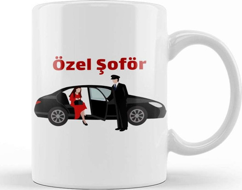Özel Şoför Kupa Bardak Porselen