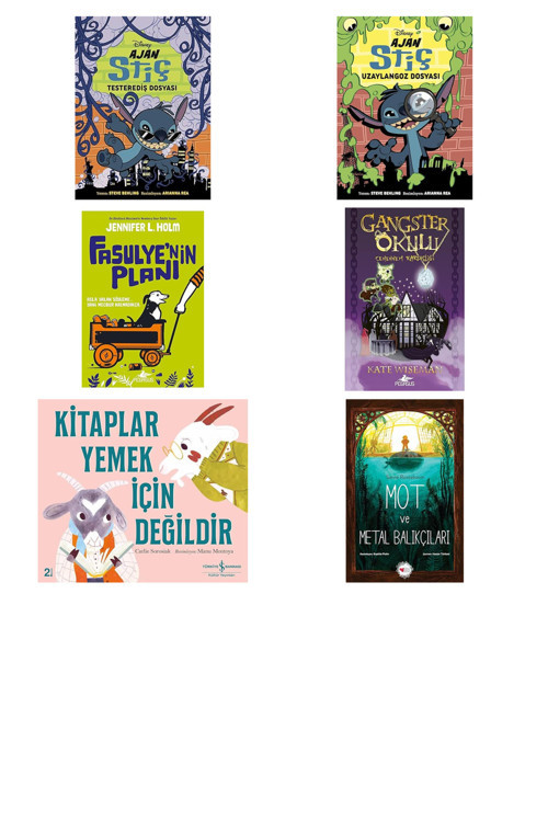 Disney Ajan Stiç - Testerediş Dosyası... +5 Çocuk Kitabı