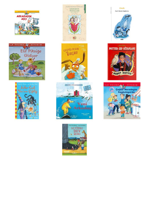 Arkadaşım Aşçı: Dünyayı Öğreniyorum + 9 Kitap (Set)