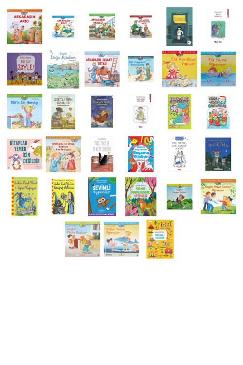 Arkadaşım Arıcı + 32 Kitap (Set)