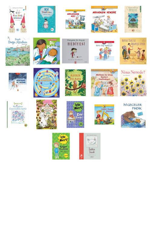 101 Kısa Halk Hikayesi + 21 Kitap (Set)