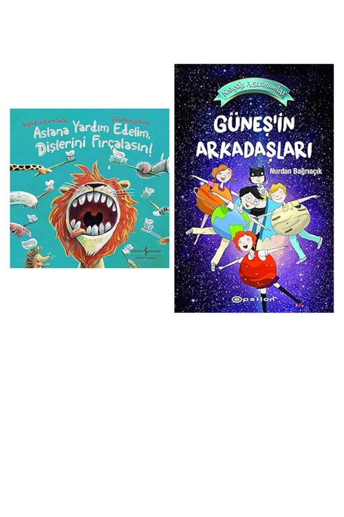 Aslana Yardım Edelim, Dişlerini Fırçalasın!... +1 Çocuk Kitabı