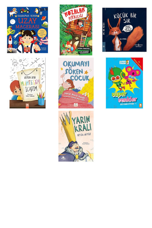 Kahraman Sensin - Uzay Macerası... +6 Çocuk Kitabı