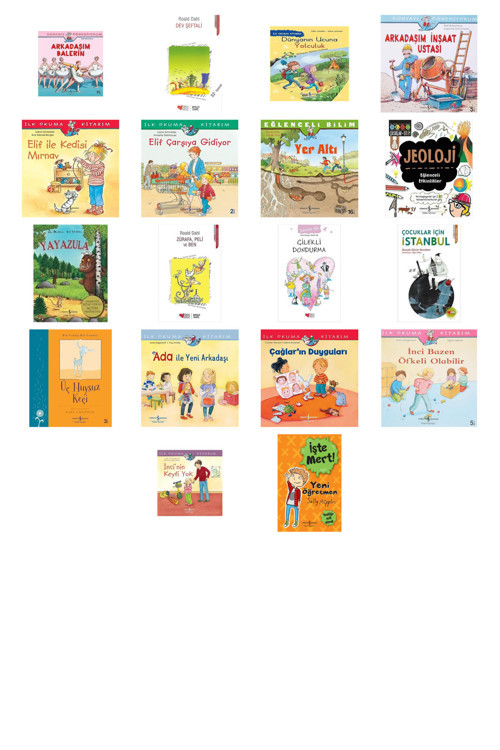 Arkadaşım Balerin + 17 Kitap (Set)