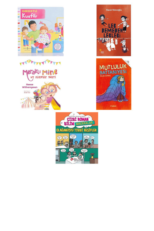 Hareketli Kuaför... +4 Çocuk Kitabı