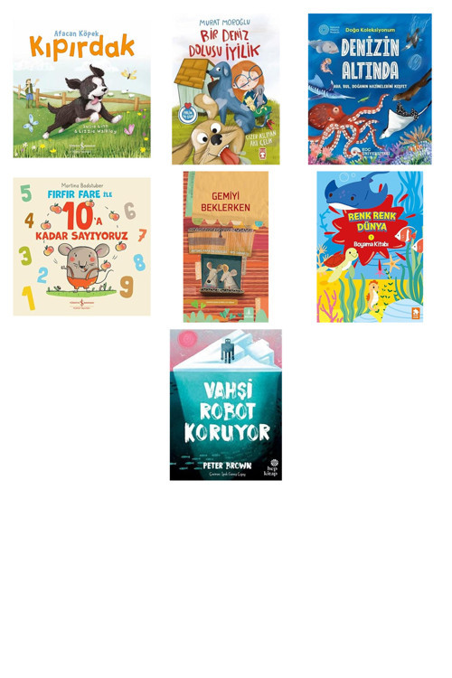 Afacan Köpek Kıpırdak... +6 Çocuk Kitabı