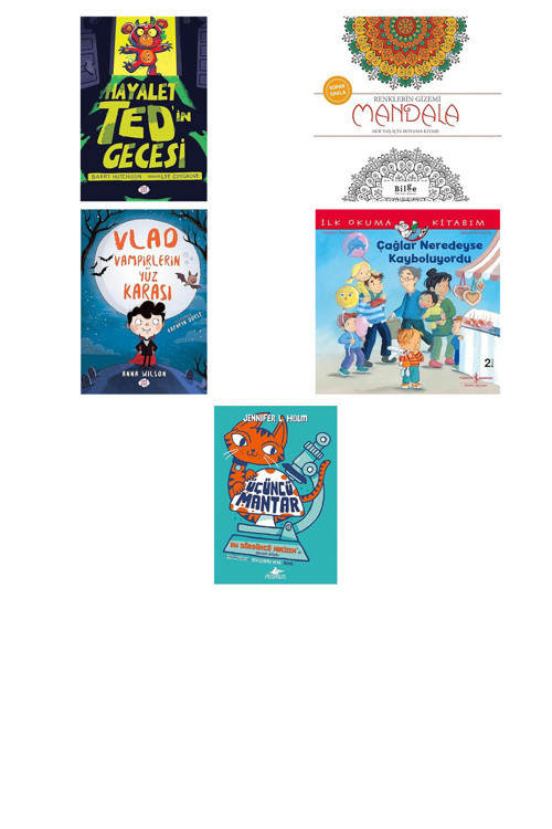 Hayalet Ted'İn Gecesi... +4 Çocuk Kitabı