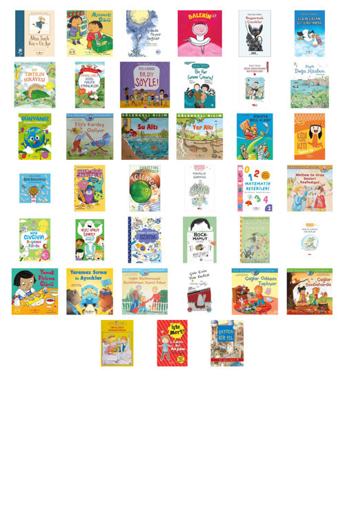 Altın Saçlı Kız Ve Üç Ayı - Bir Varmış Bir Yokmuş + 38 Kitap (Set)