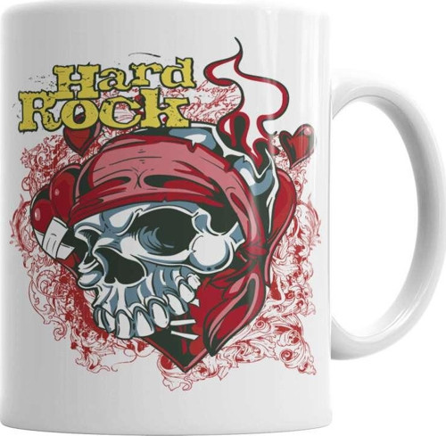 Hard Rock Kupa Bardak Porselen