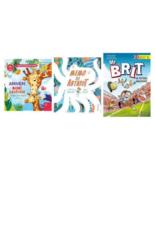 Annem - Babam Beni Seviyor (2 Hikaye Bir Arada)... +2 Çocuk Kitabı