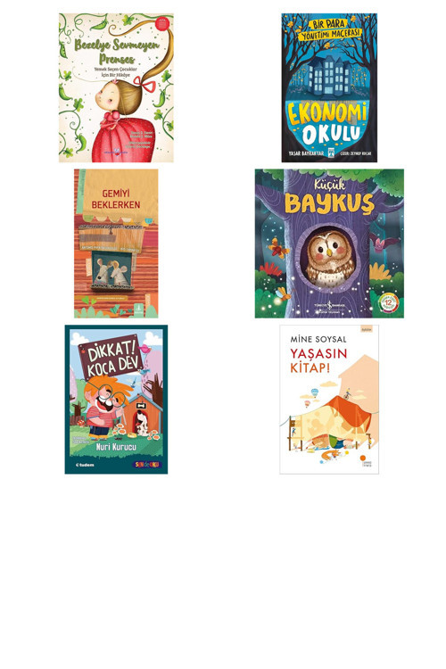 Bezelye Sevmeyen Prenses... +5 Çocuk Kitabı