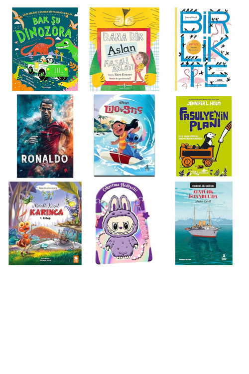 Bak Şu Dinozora: Meet The Dinosaurs... +8 Çocuk Kitabı