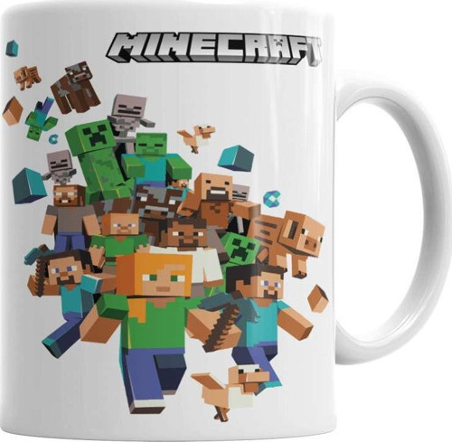 Minecraft Kupa Bardak Porselen