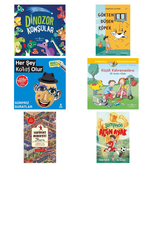 Dinozor Komşular... +5 Çocuk Kitabı
