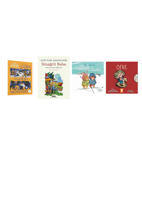 Percy Jackson Tanrılar Ve Canavarlar Rehberi (Ciltli)... +3 Çocuk Kitabı