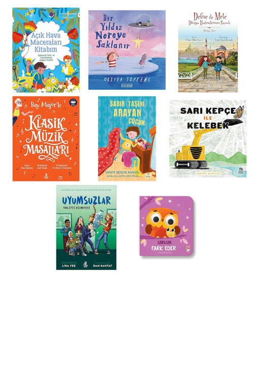 Açık Hava Maceraları Kitabım - Eğlenceli Fikir Ve Etkinlikle... +7 Çocuk Kitabı