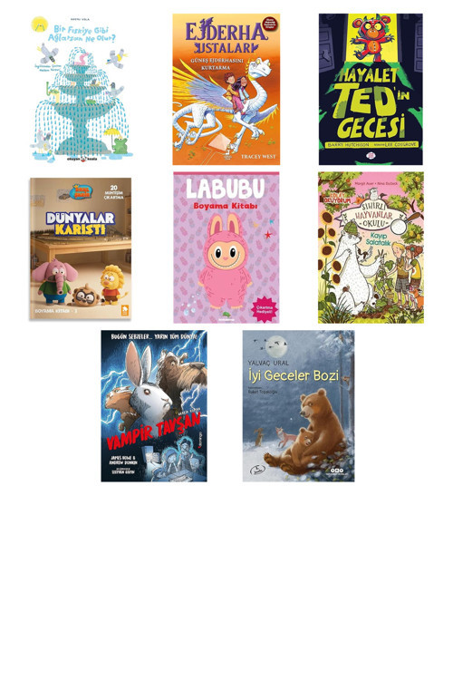 Bir Fıskiye Gibi Ağlarsan Ne Olur?... +7 Çocuk Kitabı