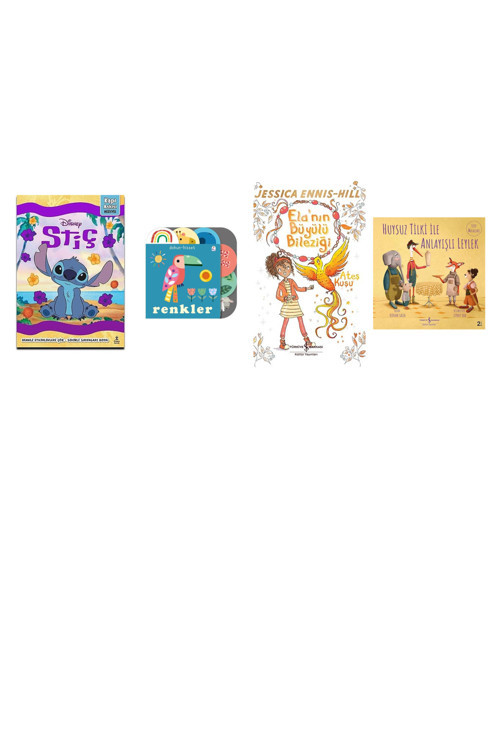 Disney Stiç - Parıltılı Etkinlikler Kitabı... +3 Çocuk Kitabı