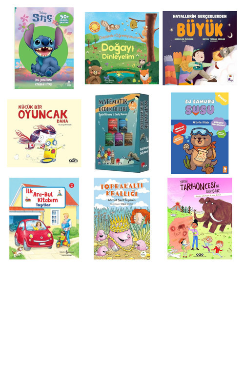 Dısney Stiç - Bol Çıkartmalı Etkinlik Kitabı... +8 Çocuk Kitabı