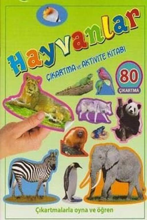 Hayvanlar Çıkartma ve Aktivite Kitabı
