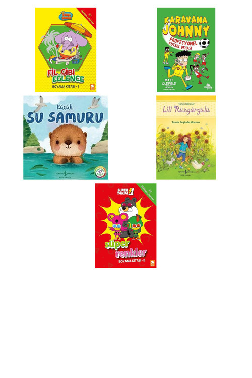 Fil Gibi Eğlence Boyama Kitabı - 1... +4 Çocuk Kitabı
