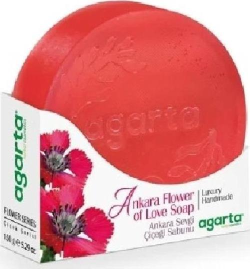 Doğal Ankara Sevgi Çiçeği Sabunu El Yapımı 150 Gr