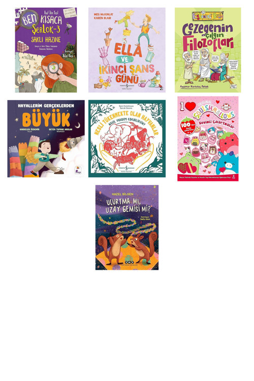 Ben Kısaca Şerlok - 3 Saklı Hazine... +6 Çocuk Kitabı