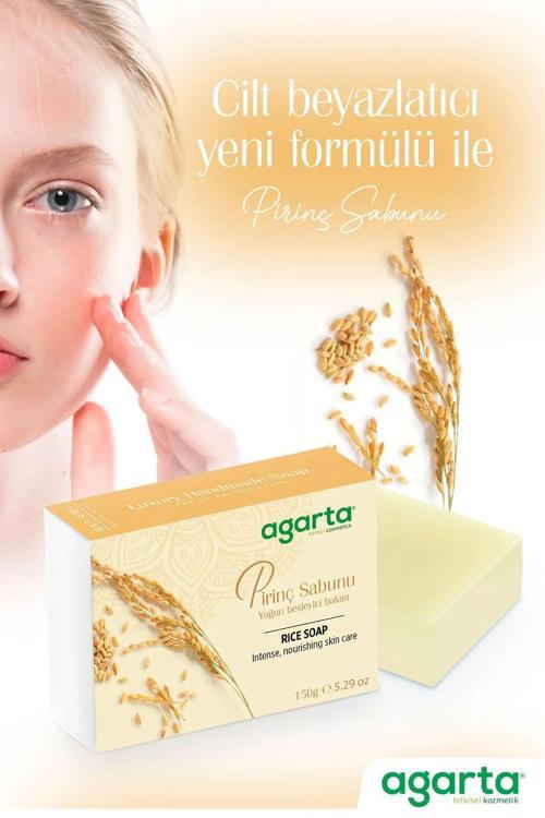 Doğal Pirinç Sabunu El Yapımı 150 Gr