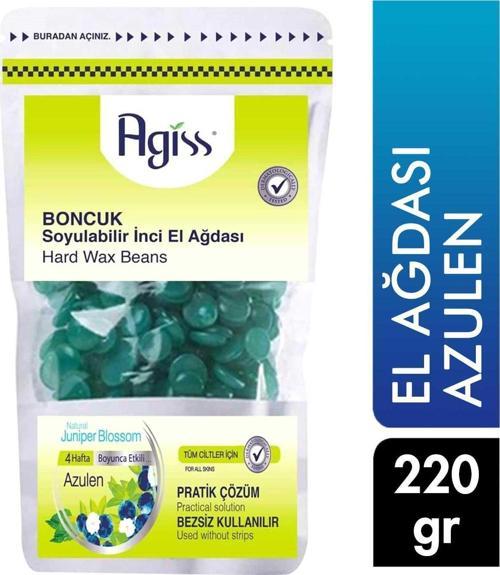 Boncuk Soyulabilir El Ağdası Azulen Tüm Ciltler İçin 220 Gr