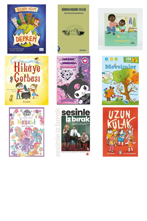 Benim Adım Deprem... +8 Çocuk Kitabı